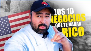 LOS NEGOCIOS QUE DEBES PONER EN USA PARA HACER DINERO [upl. by Narej]