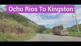 Ocho Rios To Kingston via NonHighway Jamaica [upl. by Ornas116]