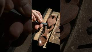 Dydd Santes Dwynwen shorts Lovespoon carving [upl. by Dionysus]