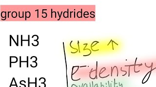 GROUP 15 HYDRIDES  JEE MAINS [upl. by Grose948]