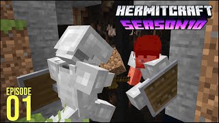 Teaching My Best Friend To Hermitcraft  Hermitcraft 10  Ep 01 [upl. by Collete]