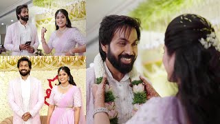 Bigg Boss Maanas Nagulapalli Engagement Exclusive Video HD  Srija Nissankara  Times of Telugu [upl. by Thinia280]