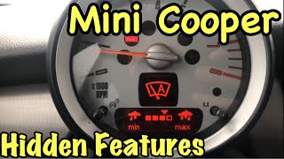 Top 7 Useful Mini Cooper S Hidden Features [upl. by Madora]