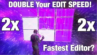 How To Become THE FASTEST EDITOR in Fortnite DOUBLE Your Edit Speed [upl. by Merwyn835]