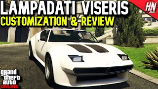 Lampadati Viseris Customization amp Review  GTA Online [upl. by Carol-Jean30]