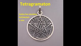 Tetragramaton El Amuleto Mas poderoso todos sus secreto usos activacion El Oraculo de Luz de Luna [upl. by Matuag235]