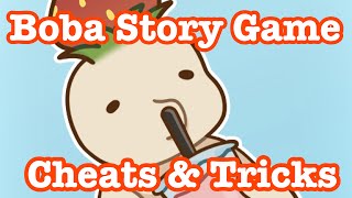 Boba Story CHEATS for MONEYLEAVES [upl. by Etnemelc]