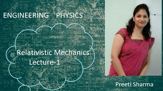 Lecture 1  Relativistic mechanicsFrame of Reference and its types [upl. by Pepin]