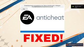 FIFA 23 not launching FIXED  AntiCheat fix [upl. by Lambard450]