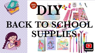 DIY BACK TO SCHOOL SUPPLIES I diy trending craft backtoschoolsupplies yashasvilifestyle [upl. by Leruj]