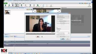 VideoPad Video Editing Software  Add Media Tutorial [upl. by Nuyh]