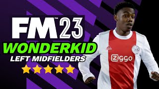 FM23 LEFT WING WONDERKIDS [upl. by Falda]