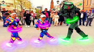 Симпа Shuffle 2024 🔥 Neon Mode 🤯 Tuzelity Shuffle Dance TikTok Compilation 2024 simpapa [upl. by Graig]