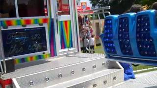 Sizzler Twist Onride Carshalton Carnival Funfair 2011 [upl. by Dennett405]