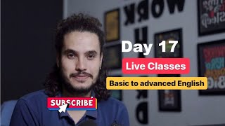 Live Classes 20  Day 17  Basic to Advanced English [upl. by Synn555]