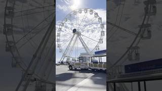 SaintRaphaël Ferris Wheel Little Train and Nice Sunset 🎡 ferriswheel [upl. by Kitty857]