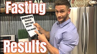 My Fasting Results  Bone Broth Fasting Finale [upl. by Lamb520]