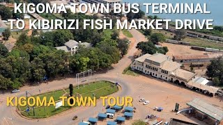 kigoma bus terminal to kibirizi fish market The biggest fish market in Kigoma [upl. by Gneh]