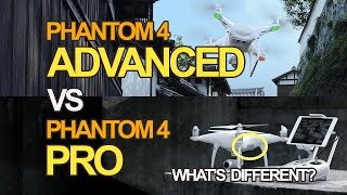 Phantom 4 Pro vs Phantom 4 Comparison [upl. by Meuser]