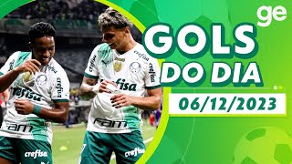 GOLS DO DIA 06122023  LISTAS  geglobo [upl. by Aronel]