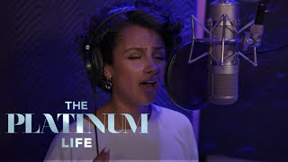 Nazanin Mandi Gets Nervous Stepping Back into the Studio  The Platinum Life  E [upl. by Ausoj]