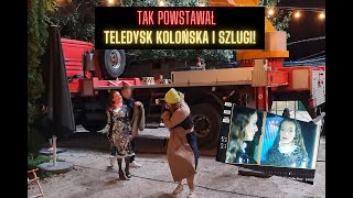 SANAH  KOLOŃSKA I SZLUGI KULISY TELEDYSKU [upl. by Rucker]