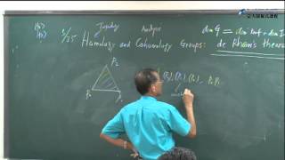 Lecture 13 Homology and Cohomology Groups  de Rhams Theorem [upl. by Zzaj]