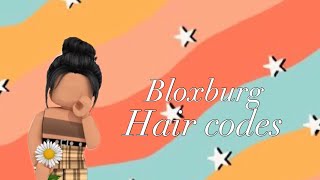 10 bloxburg hair codes [upl. by Olmstead]