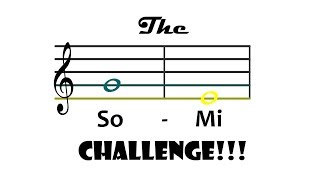 The So Mi Challenge [upl. by Dnallor]