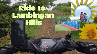 Ride to Lambingan Hills  Yamaha Mio Gear [upl. by Nehcterg]