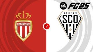 Monaco vs Angers  Ligue 1 McDonalds  FC 25 [upl. by Iana]