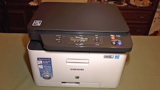 Samsung C480 Color Laser Printer Setup and Demo [upl. by Matthieu]