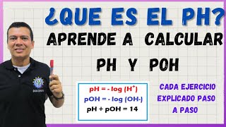 QUE ES PH COMO CALCULAR EL PH ÁCIDOS Y BASES NEUTRALIZACIÓN QUÍMICA CON IRWIN [upl. by Wittie468]