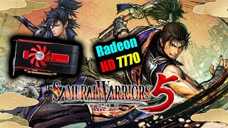 quotSamurai Warrior 5quot On Radeon HD 7770 1GB DDR5 [upl. by Danyelle]