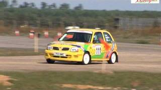 Woodbridge stages 2011Meirion EvansGrant Rees Nissan Micra J1000 [upl. by Hawk]