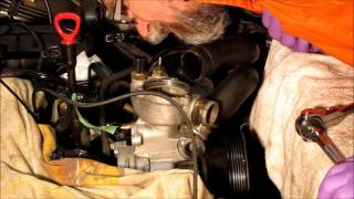 Mercedes Benz W202 C280 Water Pump Replacement [upl. by Wells852]