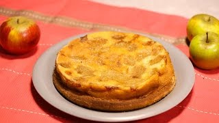 Recette de Gâteau aux pommes et au yaourt  750g [upl. by Oneladgam]