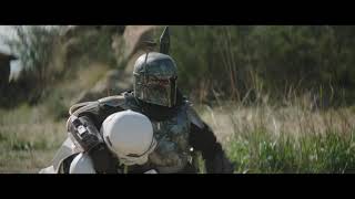 Boba Fett vs Stormtroopers  The Mandalorian Season 2 Episode 6 [upl. by Airotkiv682]