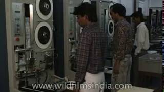 TSeries Super Cassettes Industries audiotape factory  The making of audiotapes [upl. by Avuha]