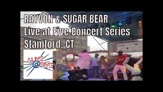 RAYVON and SUGAR BEAR  Sugarcane LIVE Live At Five  REGGAE MUSIC [upl. by Castora]