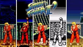 Street Fighter II Champion Edition  Versions Comparison HD 60 FPS [upl. by Einnep142]