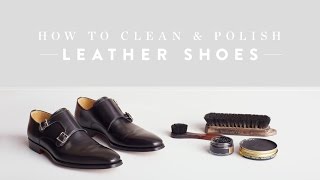 How to Clean amp Polish Leather Shoes  Nordstrom Expert Tips [upl. by Donaldson]