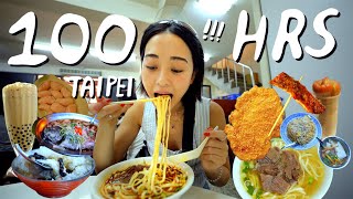 BEST TAIWANESE STREET FOOD in TAIPEI for 100hrs 2 [upl. by Lingwood]