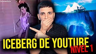 El ICEBERG de YOUTUBE  Nivel 1 [upl. by Nnyletak]