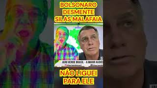 🚨🚨 URGENTE PRESIDENTE BOLSONARO DESMENTE SILAS MALAFAIA [upl. by Cliff]