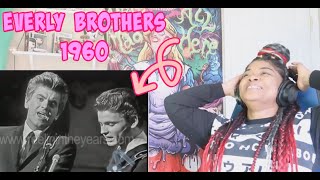 FIRST TIME REACTING TO Everly Brothers LIVE 1960 [upl. by Bianca]