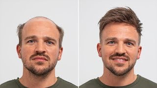 Fresh Modern Hairstyle For Men  Transformation with hairsystems  Hairsystems Heydecke [upl. by Eseilenna]