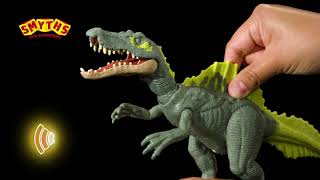 Jurassic World Dominion Roar Strikers Ichthyovenator Dinosaur  Smyths Toys [upl. by Ruddy103]