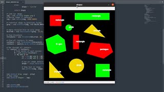 Shape Detection using Python and OpenCV [upl. by Imogen]