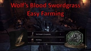 Wolfs Blood Swordgrass Fastest Farming [upl. by Ateuqahs]